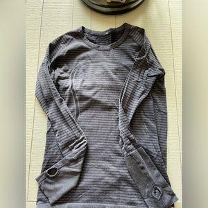 Lululemon Athletica Purple Run Long Sleeve Top| Color: Purple | Size: 8|